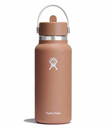 32 oz Wide Mouth with Flex Straw Cap - Sandy