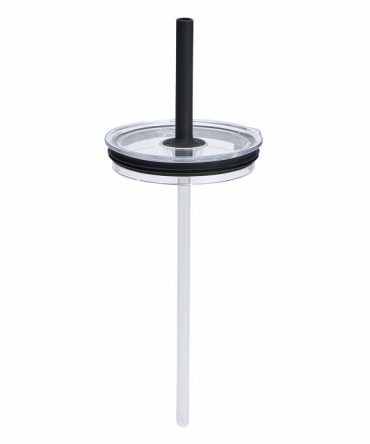 Large Press-In Straw Lid - Clear