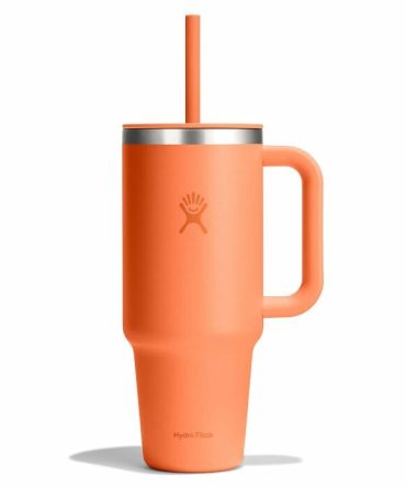 40 oz Travel Tumbler - Nectar Orange