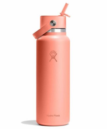 40 oz Wide Mouth with Flex Straw Cap - Sunglow