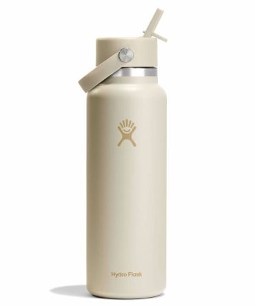 40 oz Wide Mouth with Flex Straw Cap - Coconut